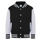 Sweat teddy école de golf -JH043J Sweat EDG - minimum 5 pièces AWDis Noir/heather gris 3/4 ans 