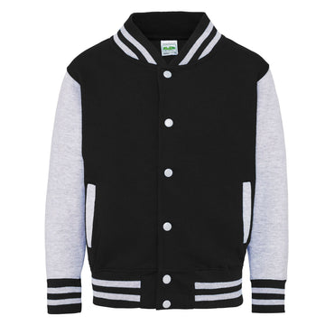 Sweat teddy école de golf -JH043J Sweat EDG - minimum 5 pièces AWDis Noir/heather gris 3/4 ans 