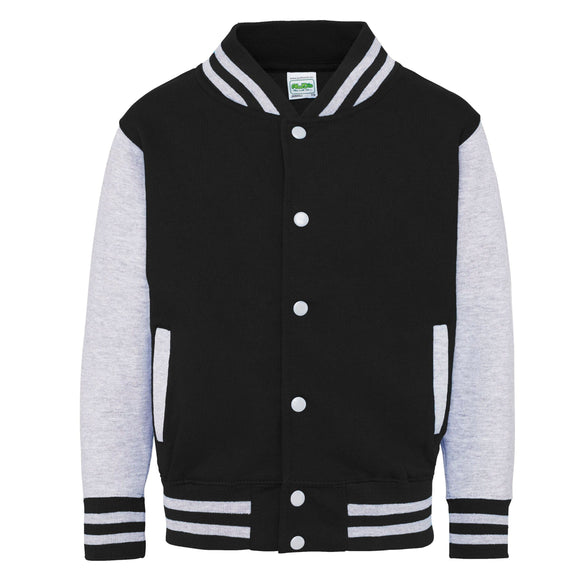 Sweat teddy école de golf -JH043J Sweat EDG - minimum 5 pièces AWDis Noir/heather gris 3/4 ans 