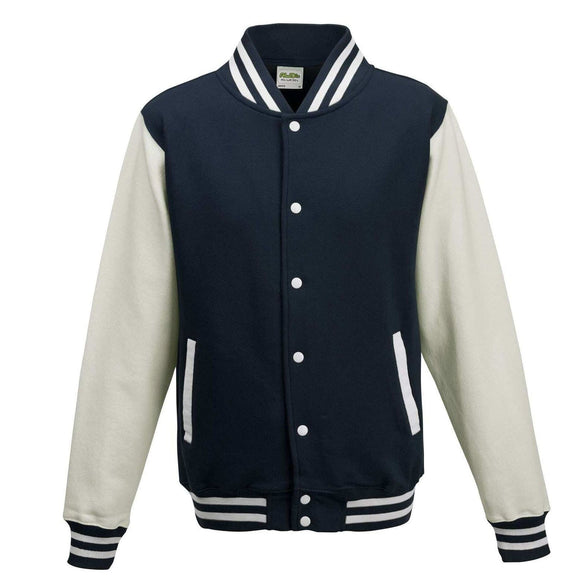 Sweat teddy équipe de golf -JH043 Sweat - minimum 5 pièces AWDis Marine/blanc XS 