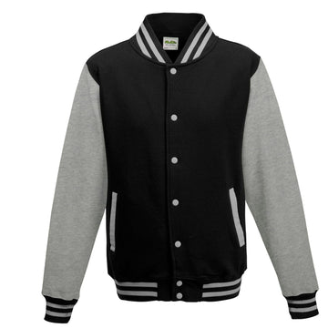 Sweat teddy équipe de golf -JH043 Sweat - minimum 5 pièces AWDis Noir/heather gris XS 