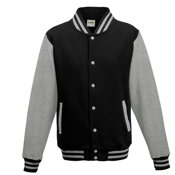 Sweat teddy équipe de golf -JH043 Sweat - minimum 5 pièces AWDis Noir/heather gris XS 