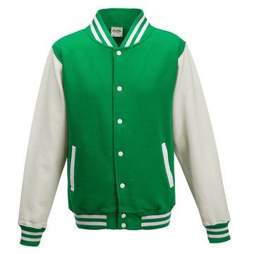 Sweat teddy équipe de golf -JH043 Sweat - minimum 5 pièces AWDis Kelly vert/ blanc XS 