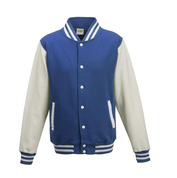 Sweat teddy équipe de golf -JH043 Sweat - minimum 5 pièces AWDis Royal/blanc XS 