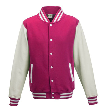 Sweat teddy équipe de golf -JH043 Sweat - minimum 5 pièces AWDis Rose/blanc XS 