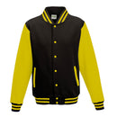 Sweat teddy équipe de golf -JH043 Sweat - minimum 5 pièces AWDis Noir/jaune XS 