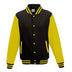 Sweat teddy équipe de golf -JH043 Sweat - minimum 5 pièces AWDis Noir/jaune XS 