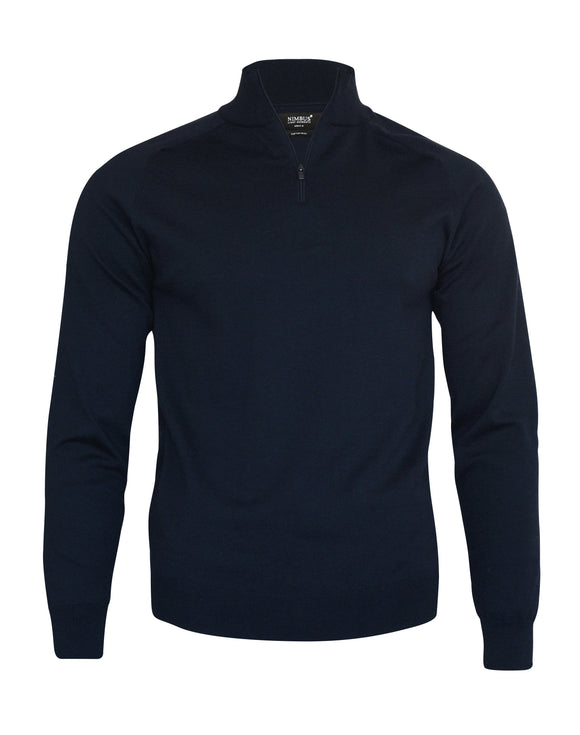 1/4 zip brighton - NB121 Pull homme : minimum 5 pièces Nimbus Marine S 