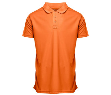 First Polo Men PK-150 polo homme Pen Duick Orange S 