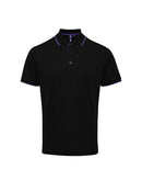 Polo coolchecker contrasté - PR618 polo homme : minimum 5 pièces premier Noir/violet S 