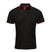 Polo coolchecker contrasté - PR618 polo homme : minimum 5 pièces premier Noir/red S 