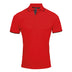 Polo coolchecker contrasté - PR618 polo homme : minimum 5 pièces premier Rouge/noir S 