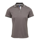 Polo coolchecker contrasté - PR619 polo femme:minimum 5 pièces premier Dark grey / silver S 