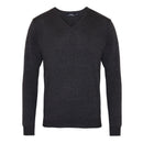 Pull col V - PR694 Pull homme : minimum 5 pièces Premier Charcoal 2XS 