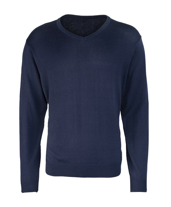 Pull col V - PR694 Pull homme : minimum 5 pièces Premier Marine 2XS 