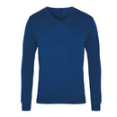 Pull col V - PR694 Pull homme : minimum 5 pièces Premier Royal bleu 2XS 