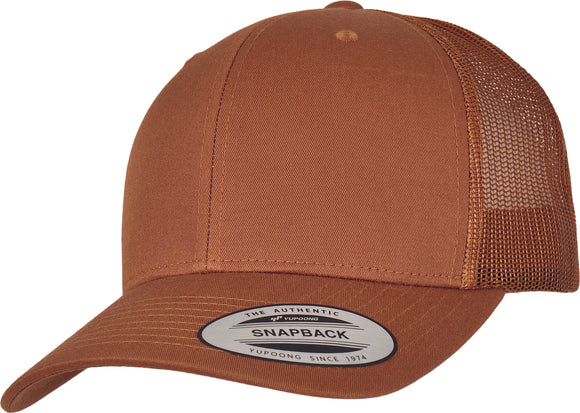 Casquette trucker - FL6606RT Casquette adulte : minimum 5 pièces Flexfit Caramel 