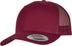 Casquette trucker - FL6606RT Casquette adulte : minimum 5 pièces Flexfit Cranberry 