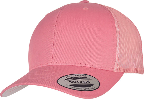 Casquette trucker - FL6606RT Casquette adulte : minimum 5 pièces Flexfit Rose 