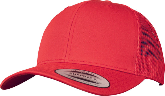 Casquette trucker - FL6606RT Casquette adulte : minimum 5 pièces Flexfit Rouge 