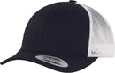 Casquette trucker bi-color - FL6606 Casquette adulte : minimum 5 pièces Flexfit Noir/blanc 