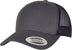 Casquette trucker bi-color - FL6606 Casquette adulte : minimum 5 pièces Flexfit Charcoal/ noir 