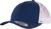 Casquette trucker bi-color - FL6606 Casquette adulte : minimum 5 pièces Flexfit Marine/blanc 