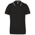 Polo classique golf maille piqué - K250 polo homme: minimum 5 pièces Kariban Noir / gris léger/ blanc S 