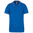 Polo classique golf maille piqué - K250 polo homme: minimum 5 pièces Kariban Royal / rouge / blanc S 