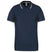 Polo classique golf maille piqué - K250 polo homme: minimum 5 pièces Kariban Marine / gris / blanc S 