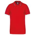 Polo classique golf maille piqué - K250 polo homme: minimum 5 pièces Kariban Rouge / marine / blanc S 