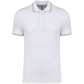 Polo classique golf maille piqué - K250 polo homme: minimum 5 pièces Kariban Blanc / rouge / vert S 