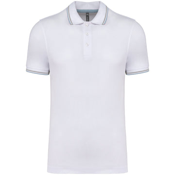 Polo classique golf maille piqué - K250 polo homme: minimum 5 pièces Kariban Blanc / rouge / vert S 