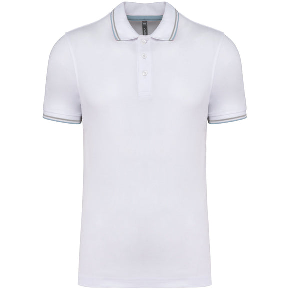 Polo classique golf maille piqué - K250 polo homme: minimum 5 pièces Kariban Blanc / rouge / vert S 