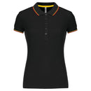 Polo classique golf maille piqué - K251 Polo femme :minimum 5 pièces Kariban Noir / rouge /jaune XS 