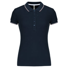 Polo classique golf maille piqué - K251 Polo femme :minimum 5 pièces Kariban Marine / gris / blanc XS 
