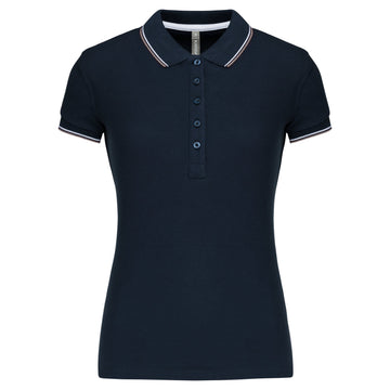 Polo classique golf maille piqué - K251 Polo femme :minimum 5 pièces Kariban Marine / gris / blanc XS 