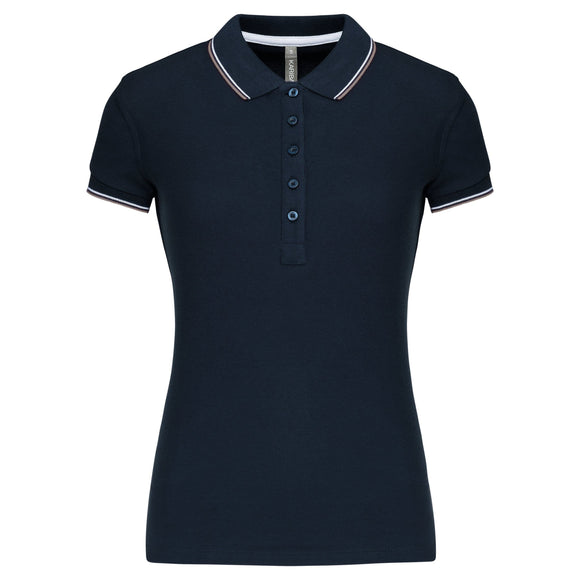 Polo classique golf maille piqué - K251 Polo femme :minimum 5 pièces Kariban Marine / gris / blanc XS 