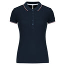 Polo classique golf maille piqué - K251 Polo femme :minimum 5 pièces Kariban Marine / rouge / blanc XS 