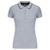 Polo classique golf maille piqué - K251 Polo femme :minimum 5 pièces Kariban Gris / marine /blanc XS 