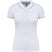 Polo classique golf maille piqué - K251 Polo femme :minimum 5 pièces Kariban Blanc / ciel / gris XS 