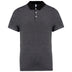 Polo bicolore - K260 polo homme: minimum 5 pièces Kariban gris/noir S 