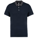 Polo bicolore - K260 polo homme: minimum 5 pièces Kariban marine / dark grey S 