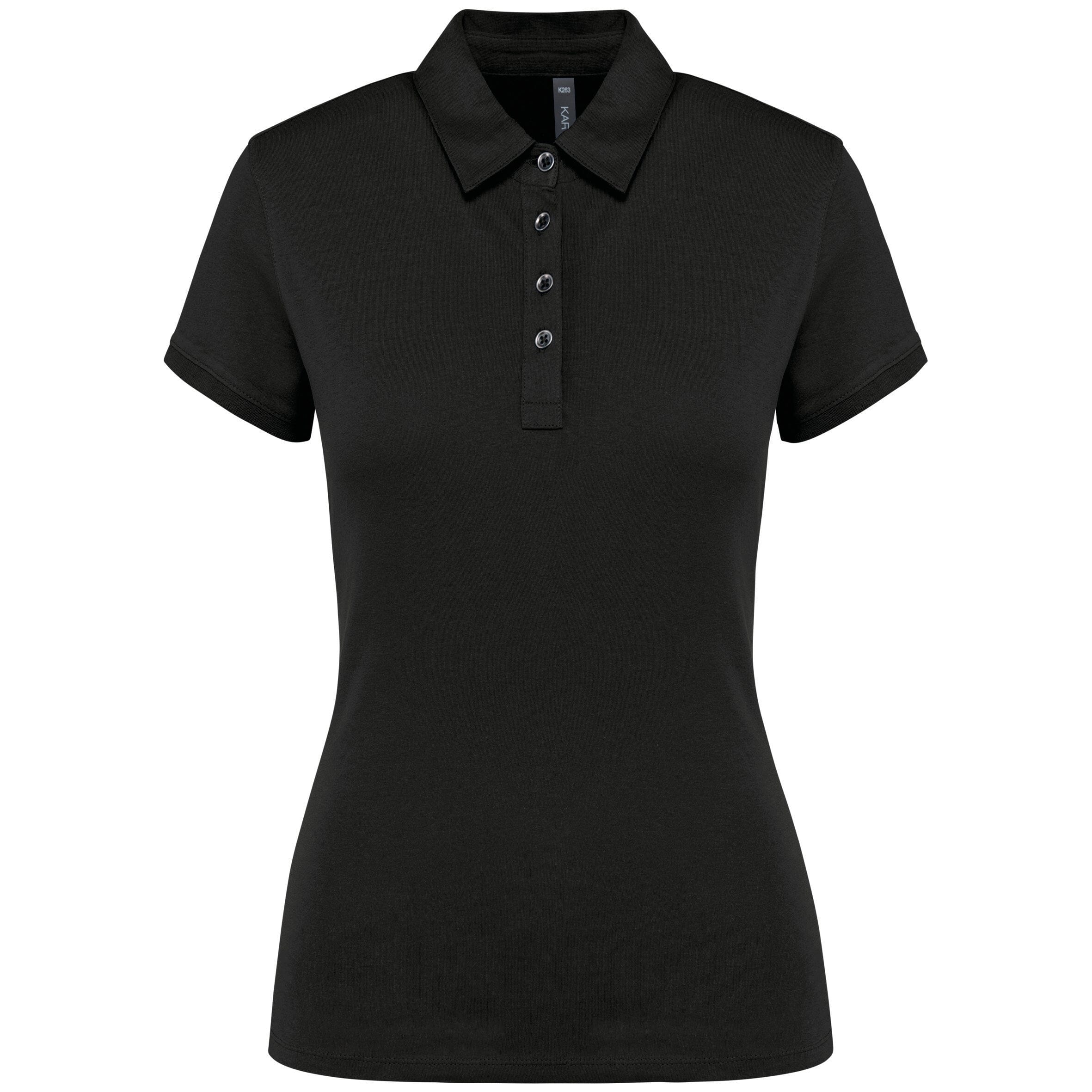 Polo classique golf- K263 polo femme: minimum 5 pièces Kariban Noir XS 