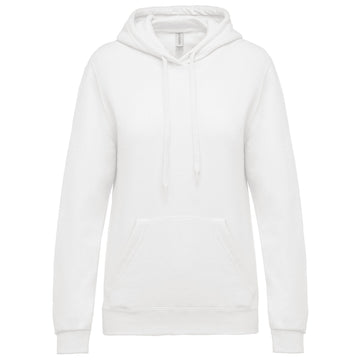Sweat capuche esprit club - K473 pull femmme : minimum 5 pièces Kariban Blanc XS 