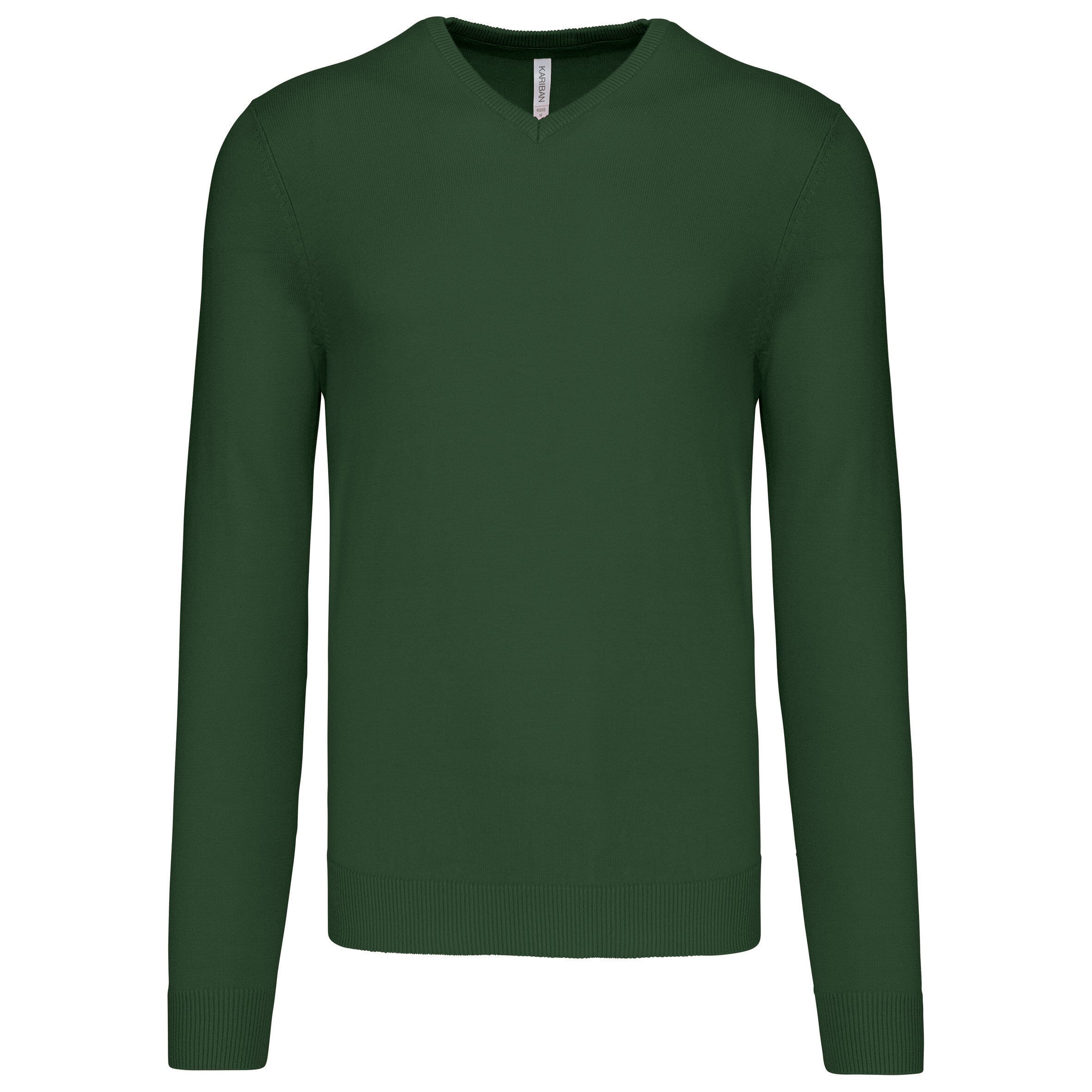 Pull col V golf team - K965 pull homme: minimum 5 pièces Kariban Forest S 