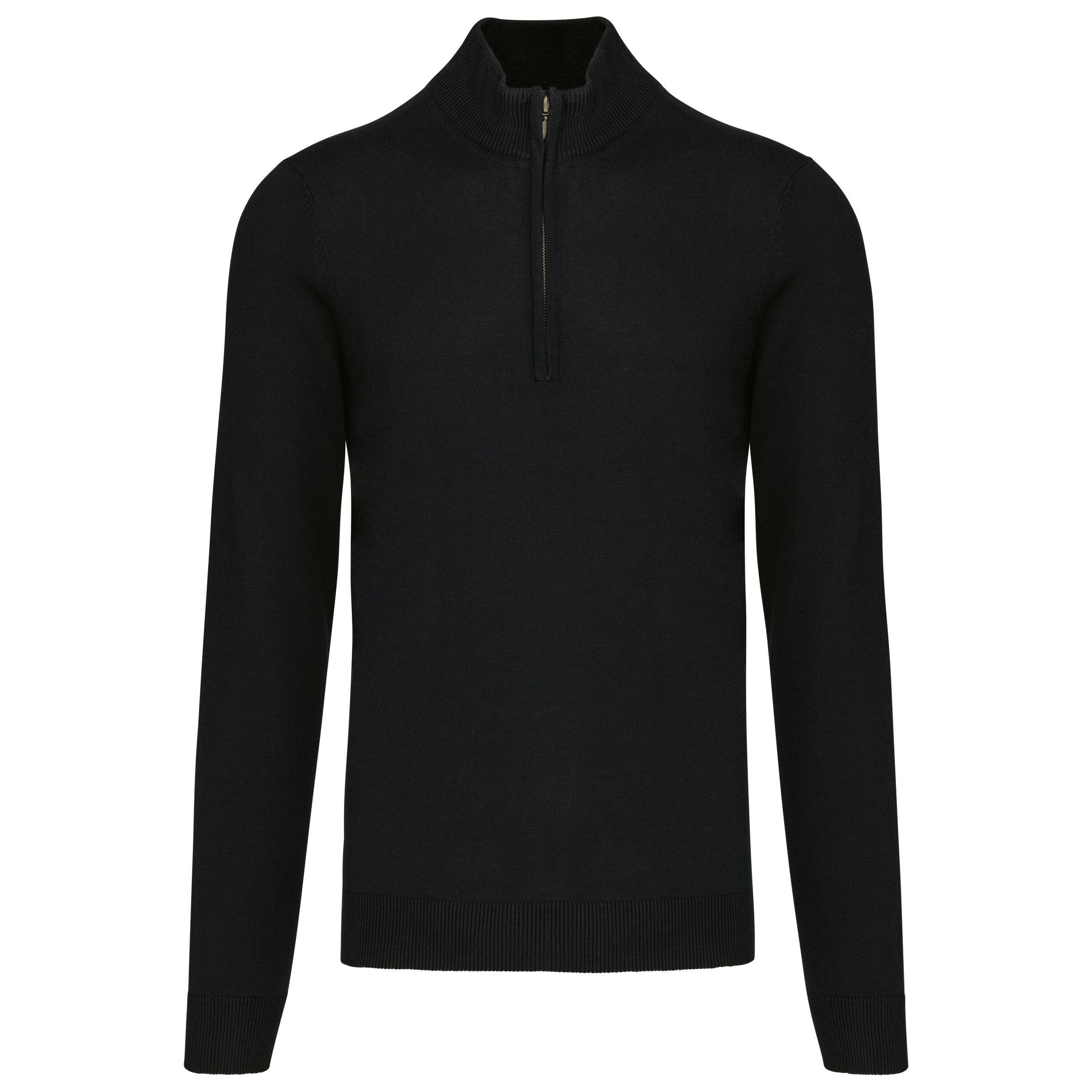 Pull 1/4 zip golf - K970 pull 1/4 zips: minimum 5 pièces Kariban Noir S 