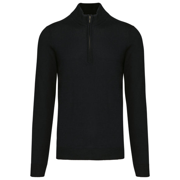 Pull 1/4 zip golf - K970 pull 1/4 zips: minimum 5 pièces Kariban Noir S 