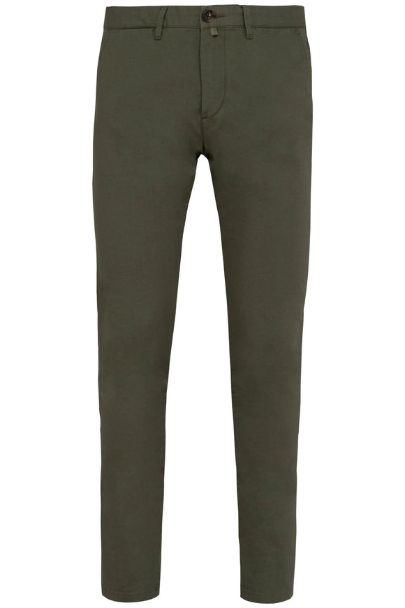 Pantalon chino écoresponsable homme pantalon homme: aucun minimum Kariban Khaki 38 