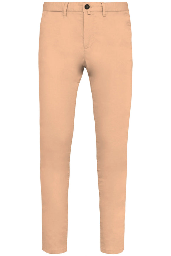 Pantalon chino écoresponsable homme pantalon homme: aucun minimum Kariban Abricot 38 